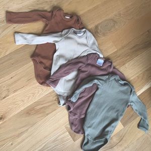 Mebie Baby ribbed bodysuits